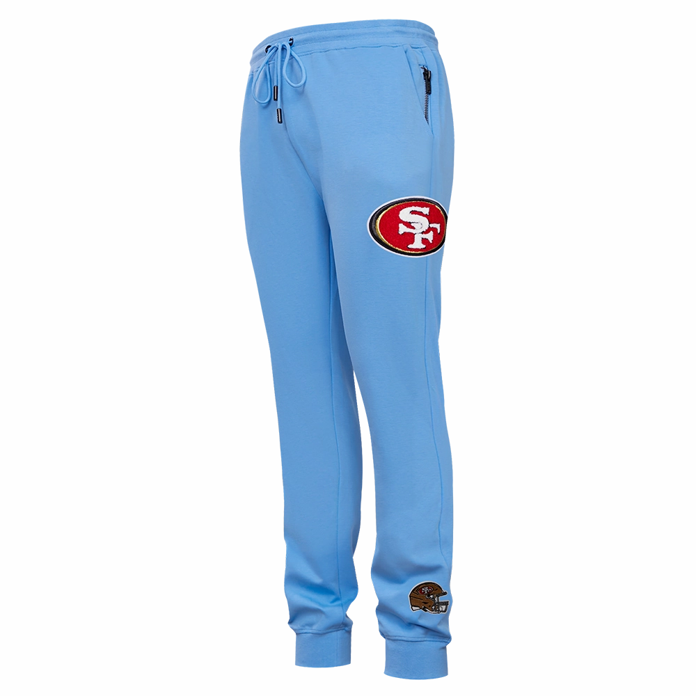 NFL SAN FRANCISCO 49ERS CLASSIC CHENILLE DK JOGGER (UNIVERSITY BLUE)