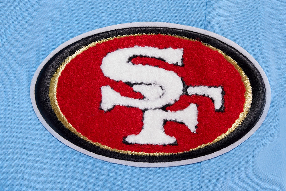 NFL SAN FRANCISCO 49ERS CLASSIC CHENILLE DK JOGGER (UNIVERSITY BLUE)
