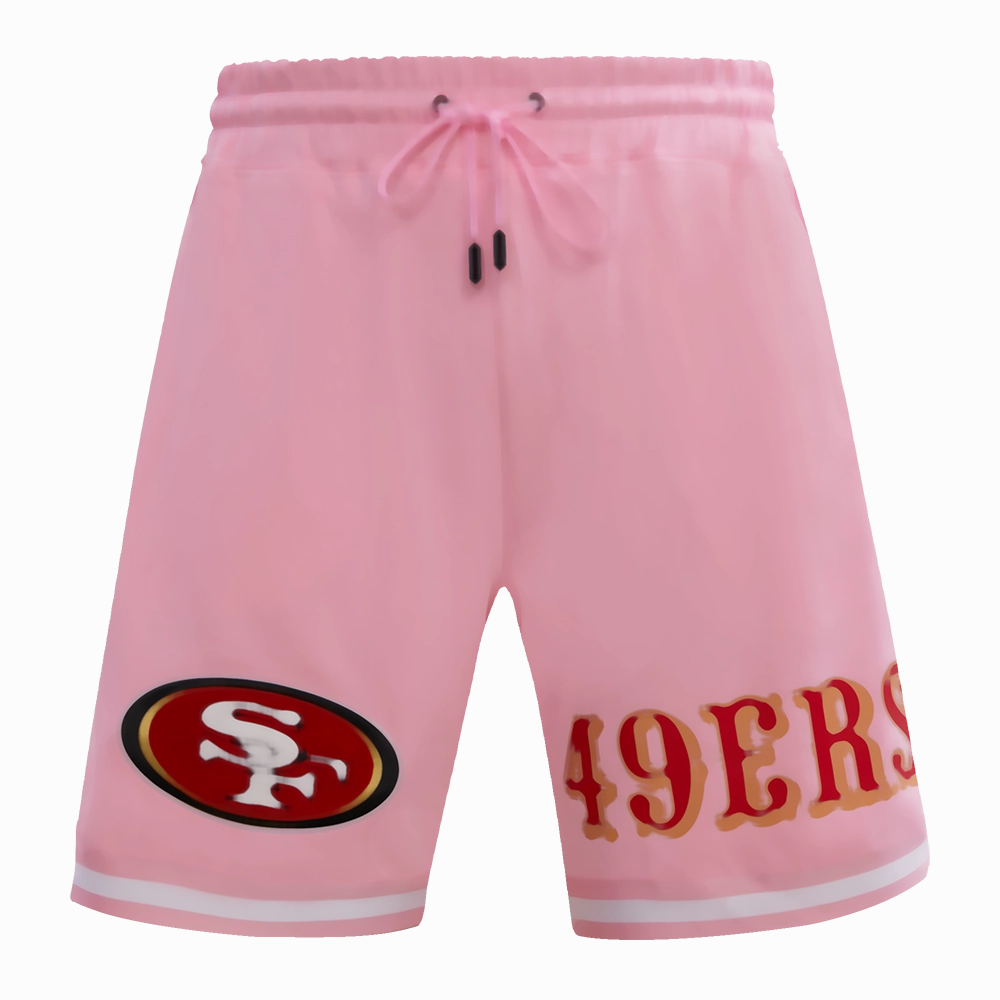 NFL SAN FRANCISCO 49ERS CLASSIC CHENILLE DK SHORT (PINK)