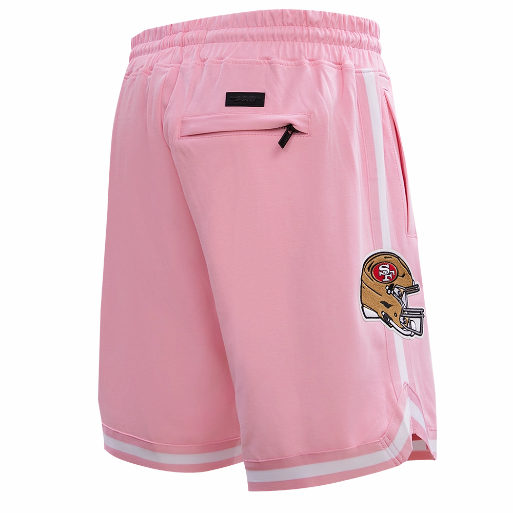 NFL SAN FRANCISCO 49ERS CLASSIC CHENILLE DK SHORT (PINK)