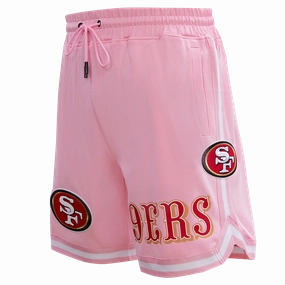 NFL SAN FRANCISCO 49ERS CLASSIC CHENILLE DK SHORT (PINK)
