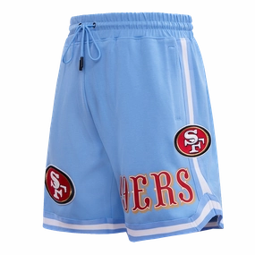 NFL SAN FRANCISCO 49ERS CLASSIC CHENILLE DK SHORT (UNIVERSITY BLUE)