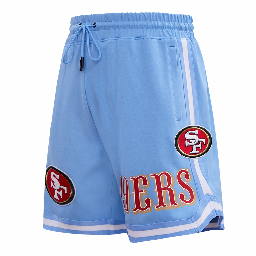 NFL SAN FRANCISCO 49ERS CLASSIC CHENILLE DK SHORT (UNIVERSITY BLUE)