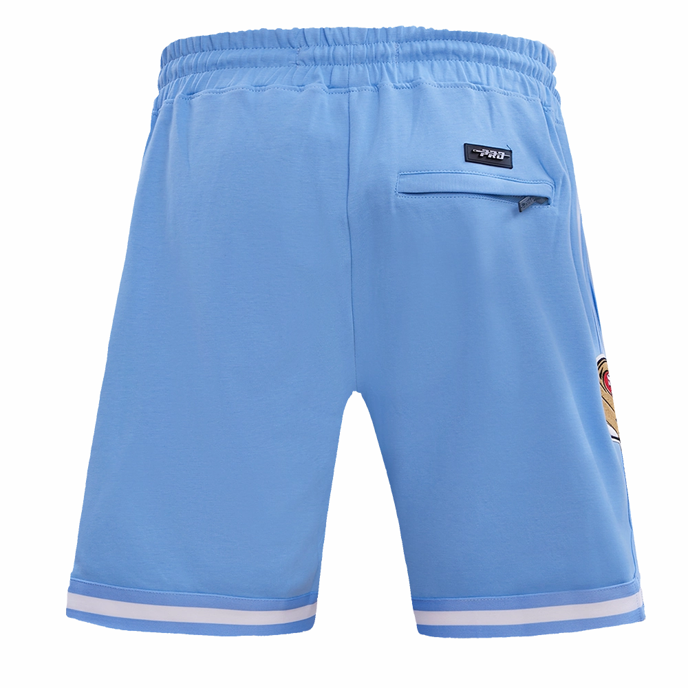 NFL SAN FRANCISCO 49ERS CLASSIC CHENILLE DK SHORT (UNIVERSITY BLUE)