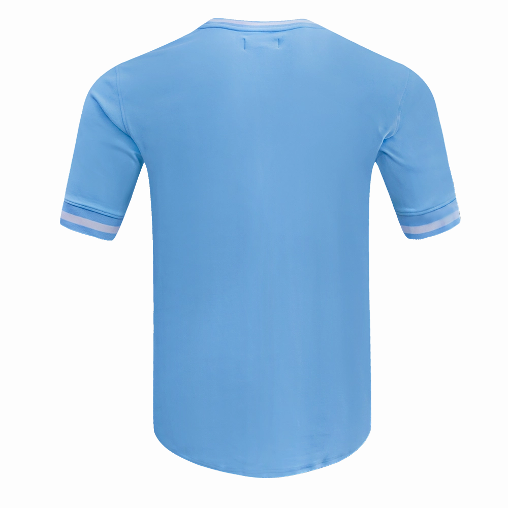 NFL SAN FRANCISCO 49ERS CLASSIC CHENILLE DOUBLE KNIT TEE (UNIVERSITY BLUE)