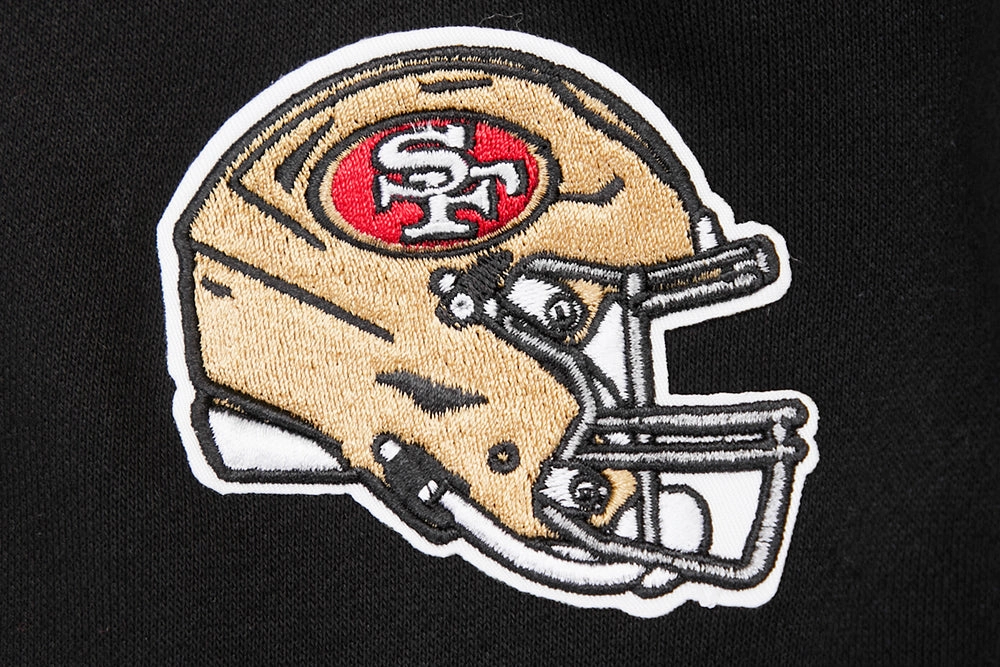 NFL SAN FRANCISCO 49ERS CLASSIC FLEECE SWEATPANT (BLACK)