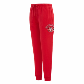 NFL SAN FRANCISCO 49ERS CLASSIC FLEECE SWEATPANT (RED/WHITE)