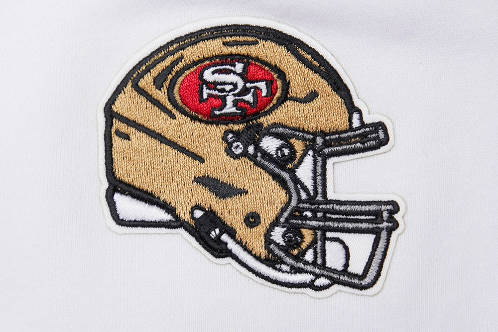 NFL SAN FRANCISCO 49ERS CLASSIC FLEECE SWEATPANT (WHITE)