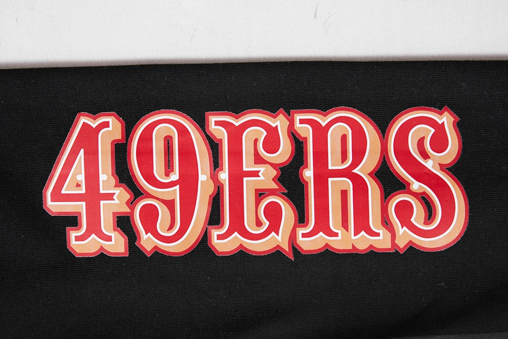NFL SAN FRANCISCO 49ERS CLASSIC JERSEY LEGGING (BLACK)