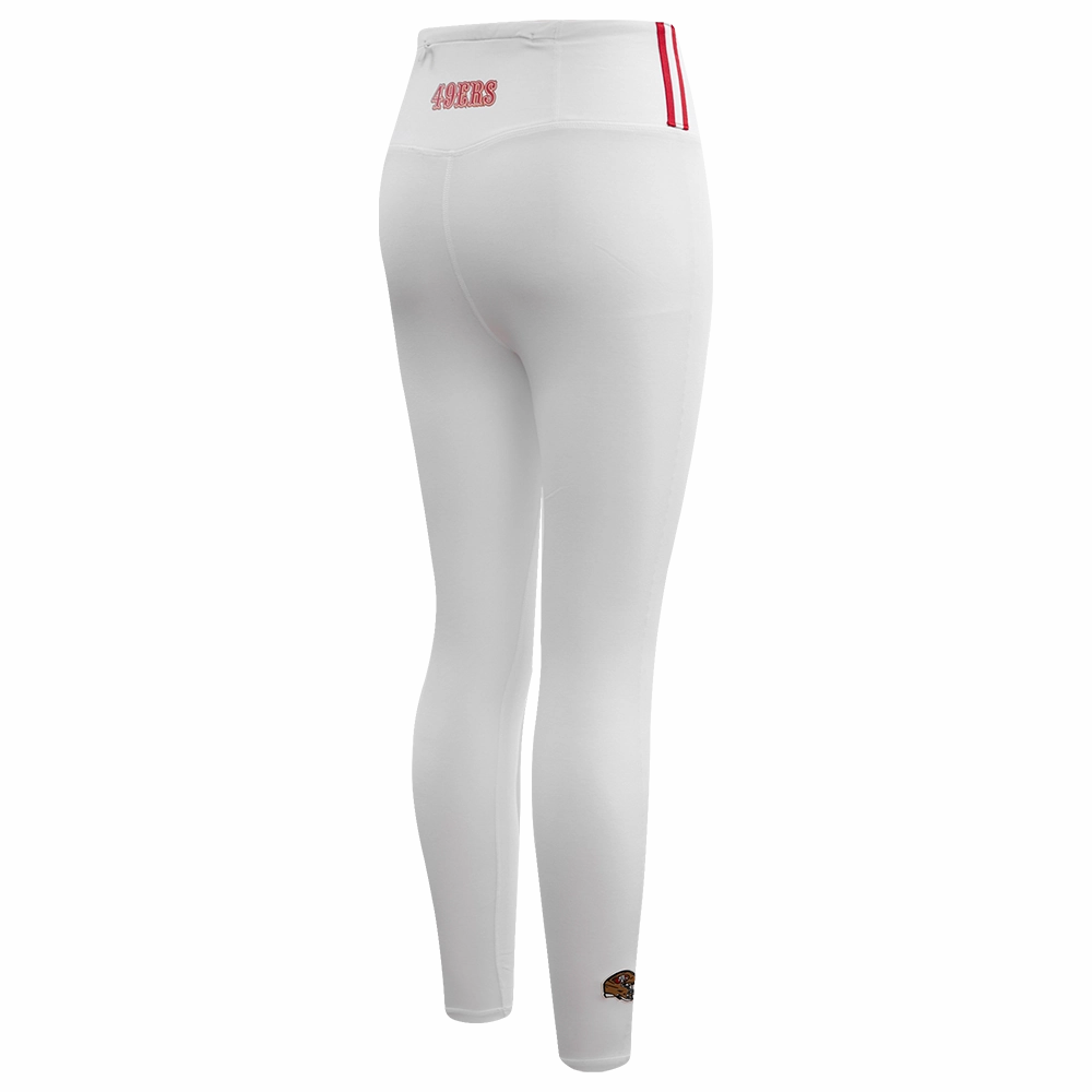 NFL SAN FRANCISCO 49ERS CLASSIC JERSEY LEGGING (WHITE)