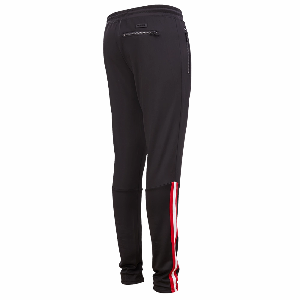 NFL SAN FRANCISCO 49ERS CLASSIC MEN'S DK TRACK PANT (BLACK/RED)