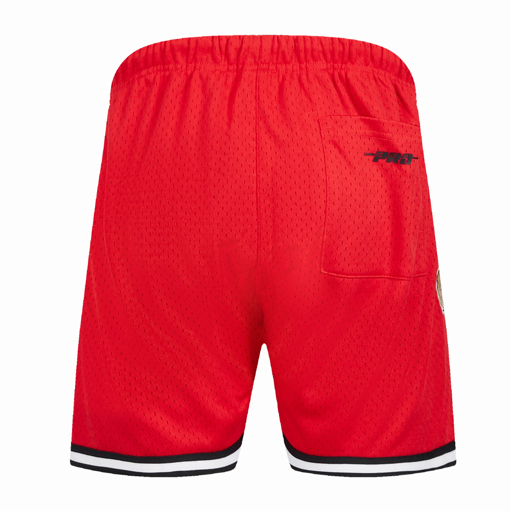 NFL SAN FRANCISCO 49ERS CLASSIC MESH MEN'S SHORT (RED/BLACK)
