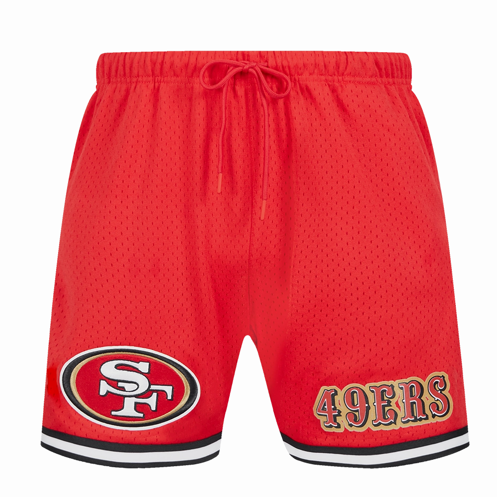NFL SAN FRANCISCO 49ERS CLASSIC MESH MEN'S SHORT (RED/BLACK)