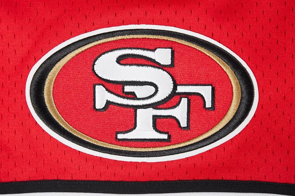 NFL SAN FRANCISCO 49ERS CLASSIC MESH MEN'S SHORT (RED/BLACK)