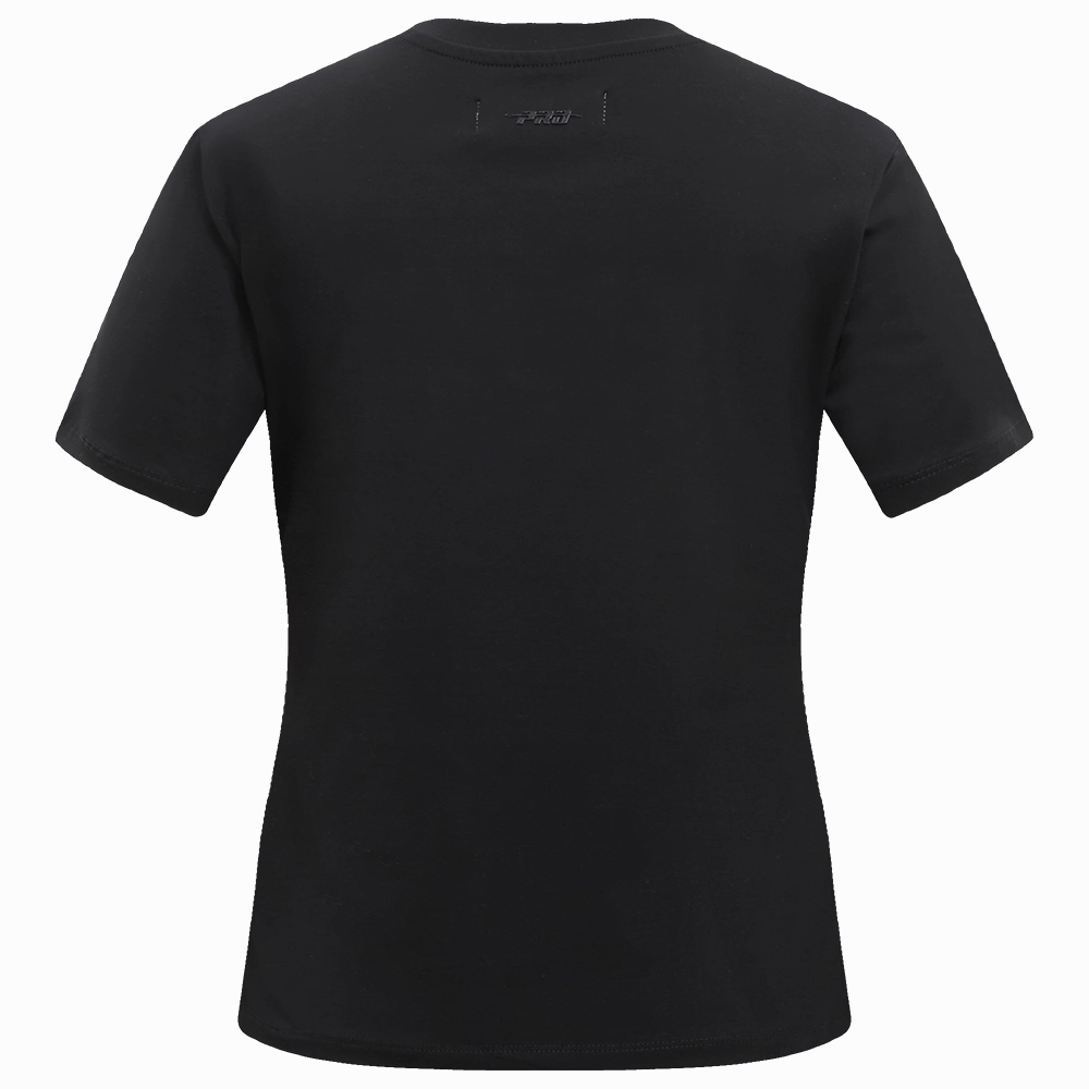 NFL SAN FRANCISCO 49ERS CLASSIC SHORT SLEEVE SINGLE JERSEY SLIM FIT TEE (BLACK)