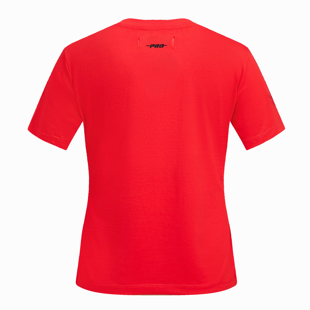 NFL SAN FRANCISCO 49ERS CLASSIC SHORT SLEEVE SINGLE JERSEY SLIM FIT TEE (RED)