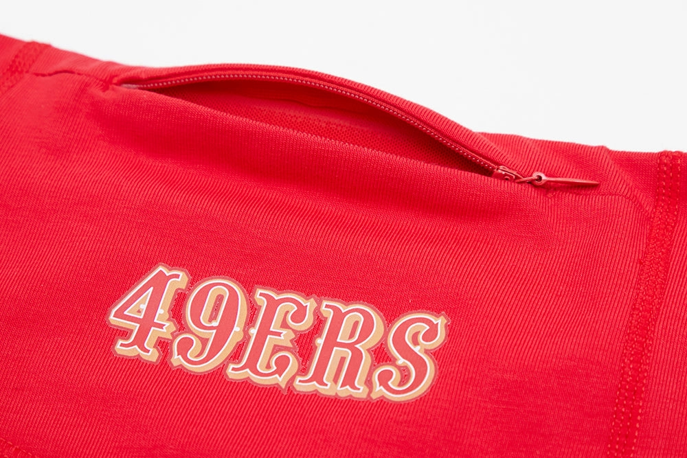 NFL SAN FRANCISCO 49ERS CLASSIC WOMEN'S JERSEY LEGGING (RED)