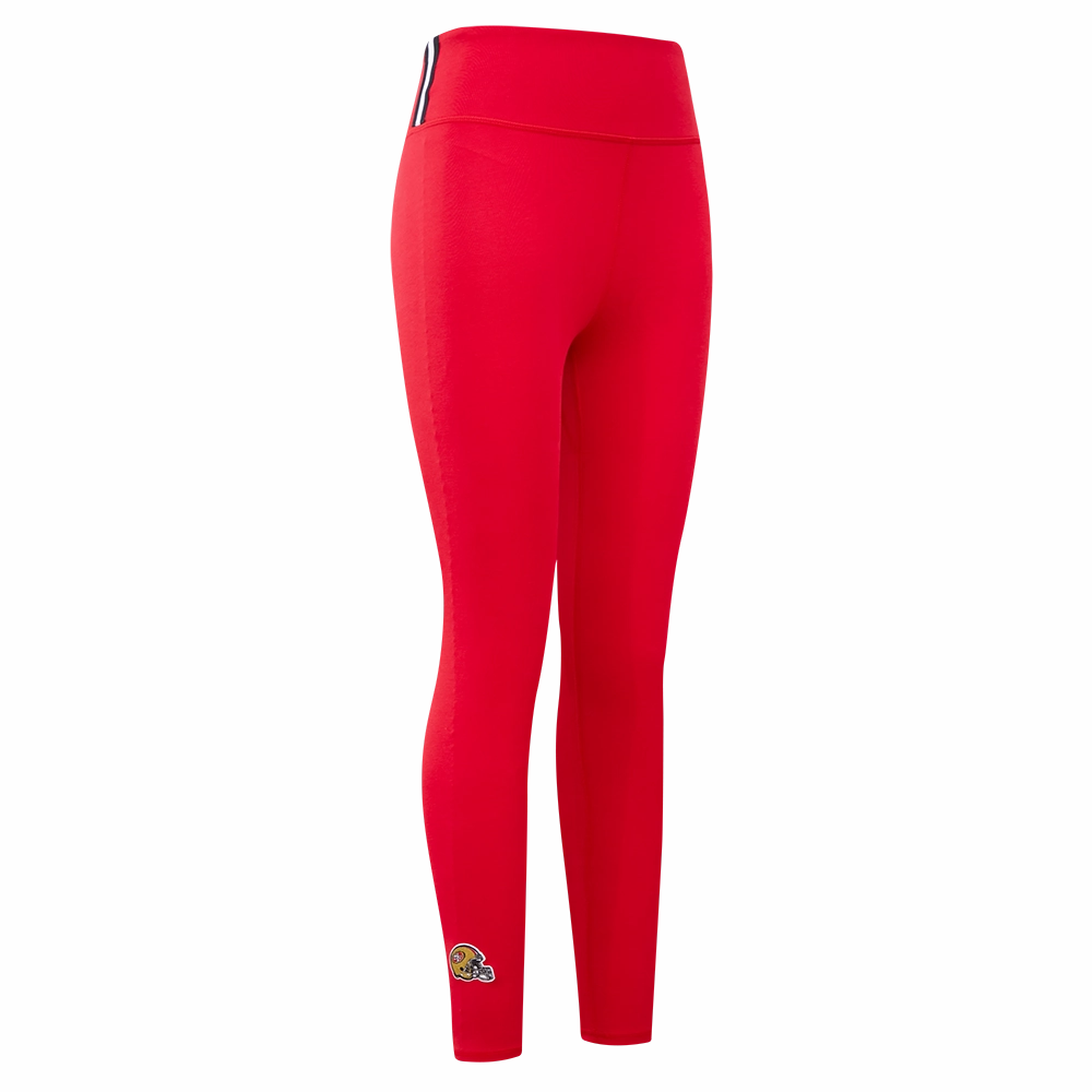 NFL SAN FRANCISCO 49ERS CLASSIC WOMEN'S JERSEY LEGGING (RED)