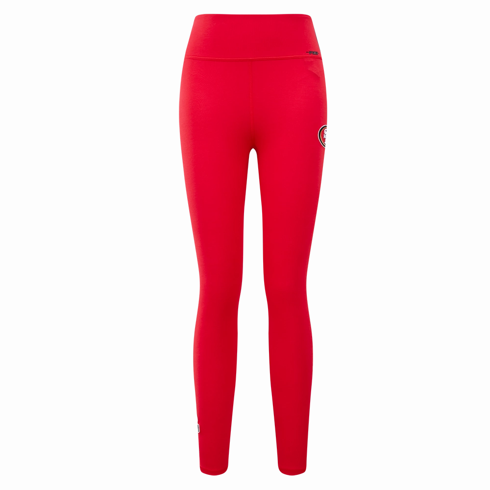 NFL SAN FRANCISCO 49ERS CLASSIC WOMEN'S JERSEY LEGGING (RED)