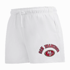 NFL SAN FRANCISCO 49ERS CLASSIC WOMEN'S SHORT (WHITE)