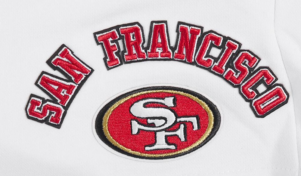 NFL SAN FRANCISCO 49ERS CLASSIC WOMEN'S SHORT (WHITE)