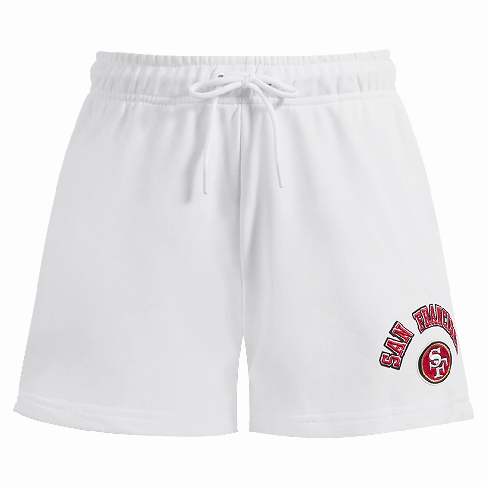 NFL SAN FRANCISCO 49ERS CLASSIC WOMEN'S SHORT (WHITE)
