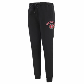 NFL SAN FRANCISCO 49ERS CLASSIC WOMEN'S SWEATPANT (BLACK)