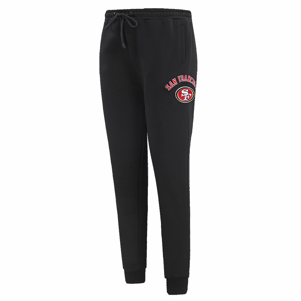 NFL SAN FRANCISCO 49ERS CLASSIC WOMEN'S SWEATPANT (BLACK)