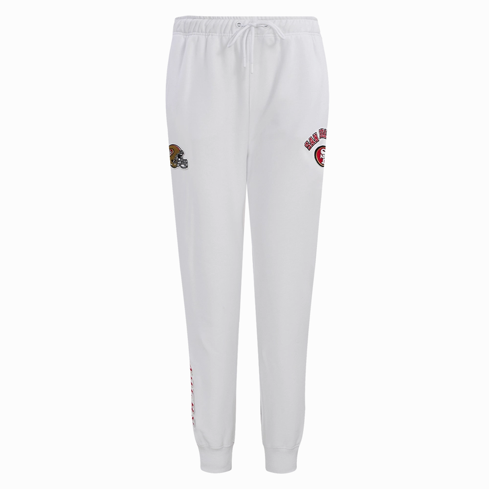 NFL SAN FRANCISCO 49ERS CLASSIC WOMEN'S SWEATPANT (WHITE)