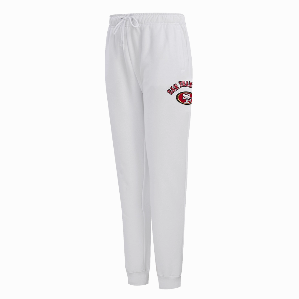 NFL SAN FRANCISCO 49ERS CLASSIC WOMEN'S SWEATPANT (WHITE)
