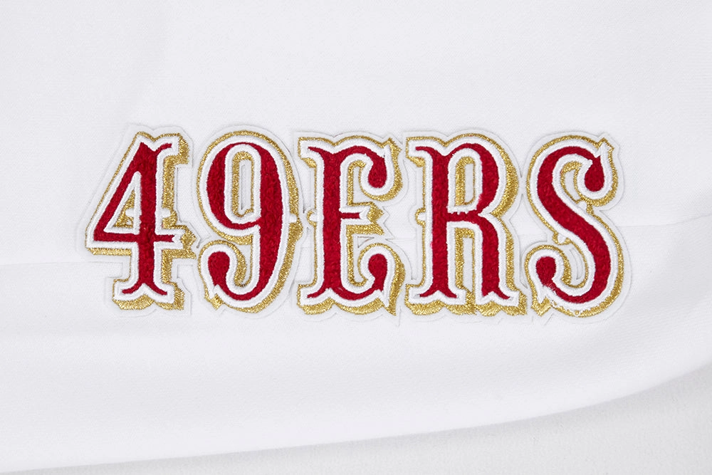 NFL SAN FRANCISCO 49ERS CLASSIC WOMEN'S SWEATPANT (WHITE)