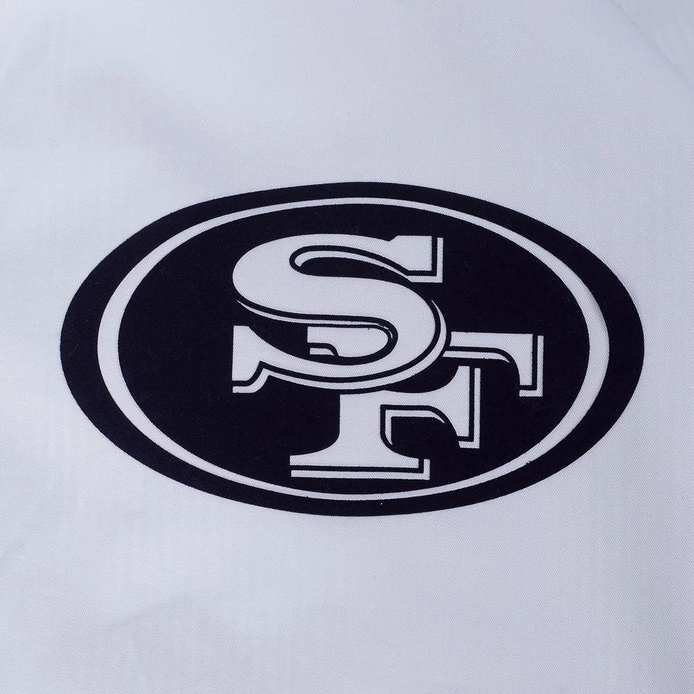 NFL SAN FRANCISCO 49ERS COUNTRY CLUB MEN'S SEERSUCKER JACKET (SEERSUCKER BLUE)