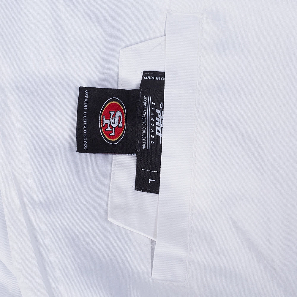 NFL SAN FRANCISCO 49ERS COUNTRY CLUB MEN'S SEERSUCKER JACKET (SEERSUCKER BLUE)