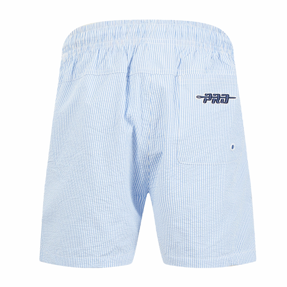 NFL SAN FRANCISCO 49ERS COUNTRY CLUB MEN'S SEERSUCKER SHORT (SEERSUCKER BLUE)
