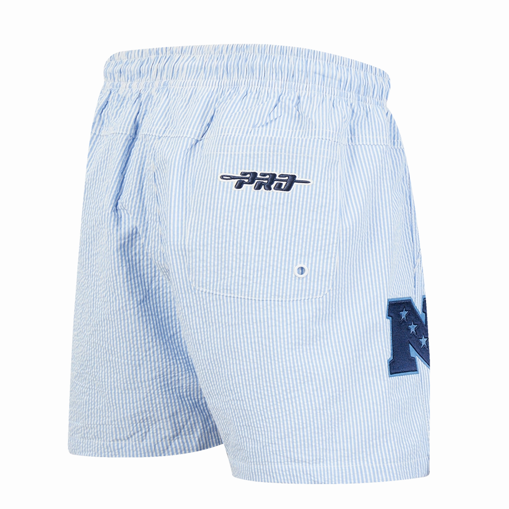 NFL SAN FRANCISCO 49ERS COUNTRY CLUB MEN'S SEERSUCKER SHORT (SEERSUCKER BLUE)