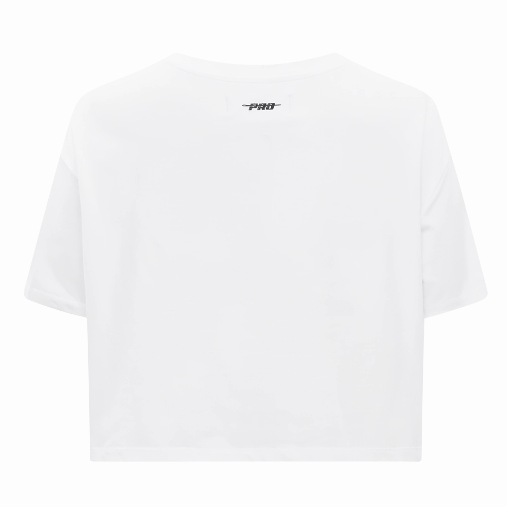 NFL SAN FRANCISCO 49ERS COUNTRY CLUB WOMEN'S MIDRIFF TEE (WHITE)