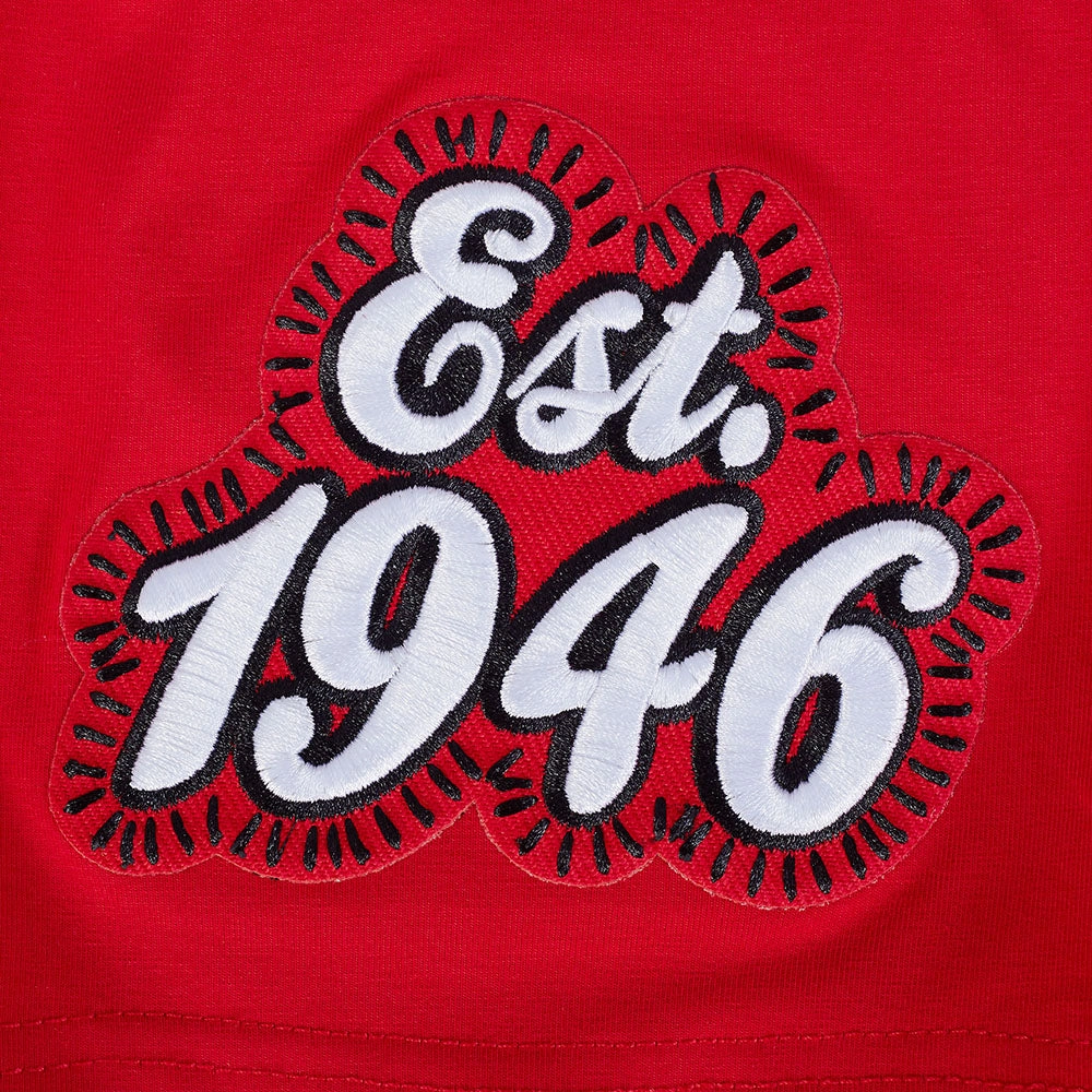 NFL SAN FRANCISCO 49ERS DIY PICK STITCH MEN'S SINGLE JERSEY TEE (RED)