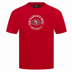 NFL SAN FRANCISCO 49ERS HYBRID MEN'S TEE (RED)