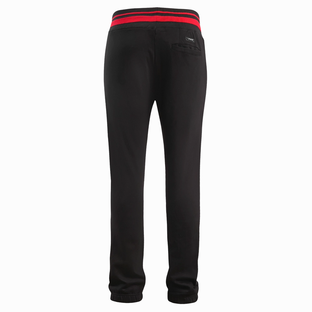 NFL SAN FRANCISCO 49ERS MASHUP MEN'S RIB SWEATPANT (BLACK/RED/BLACK)