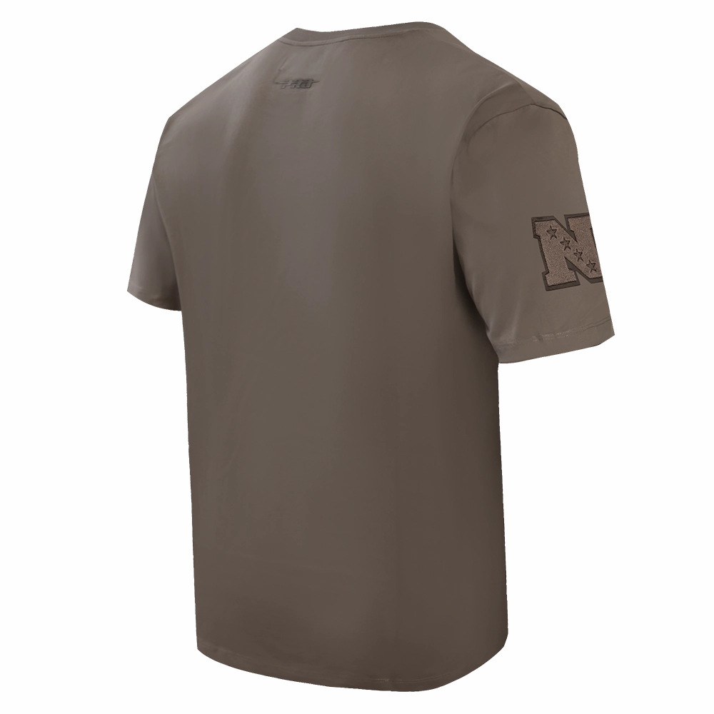 NFL SAN FRANCISCO 49ERS NEUTRAL DROP SHOULDER MEN'S TEE (DARK TAUPE)