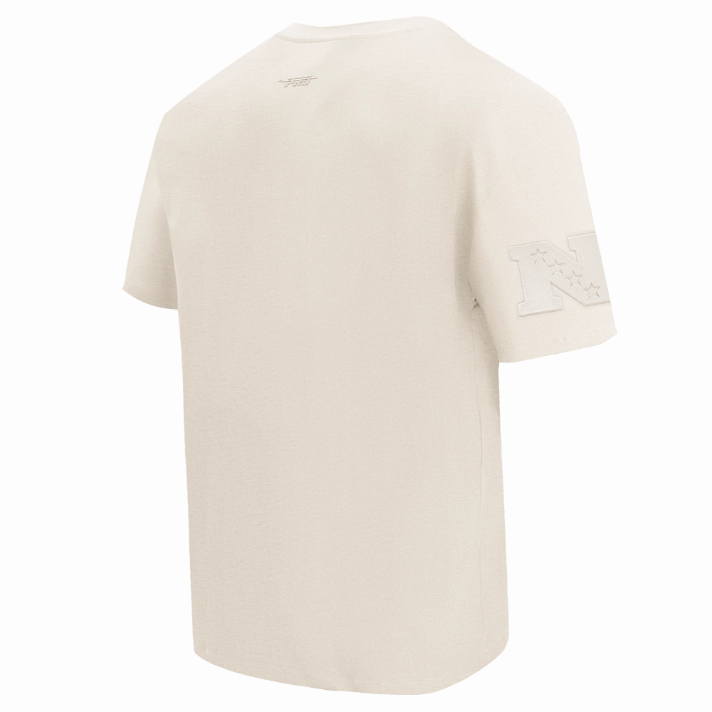 NFL SAN FRANCISCO 49ERS NEUTRAL DROP SHOULDER MEN'S TEE (EGGSHELL)