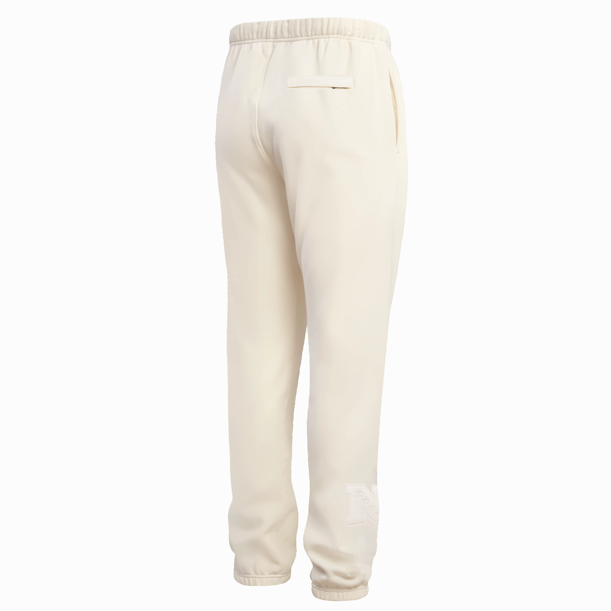 NFL SAN FRANCISCO 49ERS NEUTRAL FLEECE SWEATPANT (EGGSHELL)