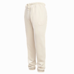 NFL SAN FRANCISCO 49ERS NEUTRAL FLEECE SWEATPANT (EGGSHELL)