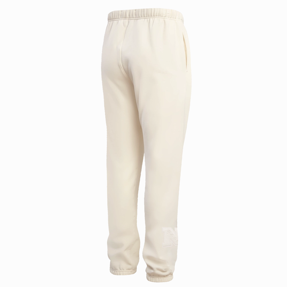 NFL SAN FRANCISCO 49ERS NEUTRAL FLEECE SWEATPANT (EGGSHELL)
