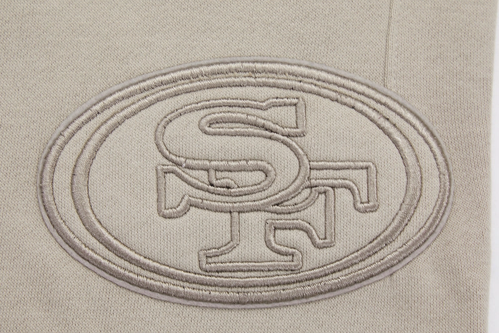 NFL SAN FRANCISCO 49ERS NEUTRAL FLEECE SWEATPANT (TAUPE)