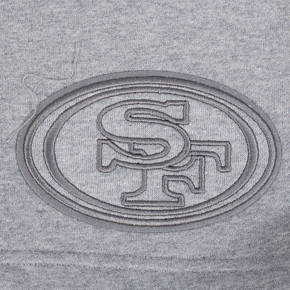 NFL SAN FRANCISCO 49ERS NEUTRAL MEN'S SHORT (DARK HEATHER GRAY)