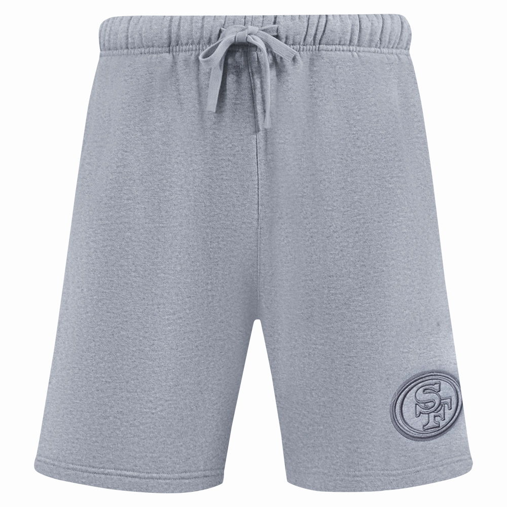 NFL SAN FRANCISCO 49ERS NEUTRAL MEN'S SHORT (DARK HEATHER GRAY)