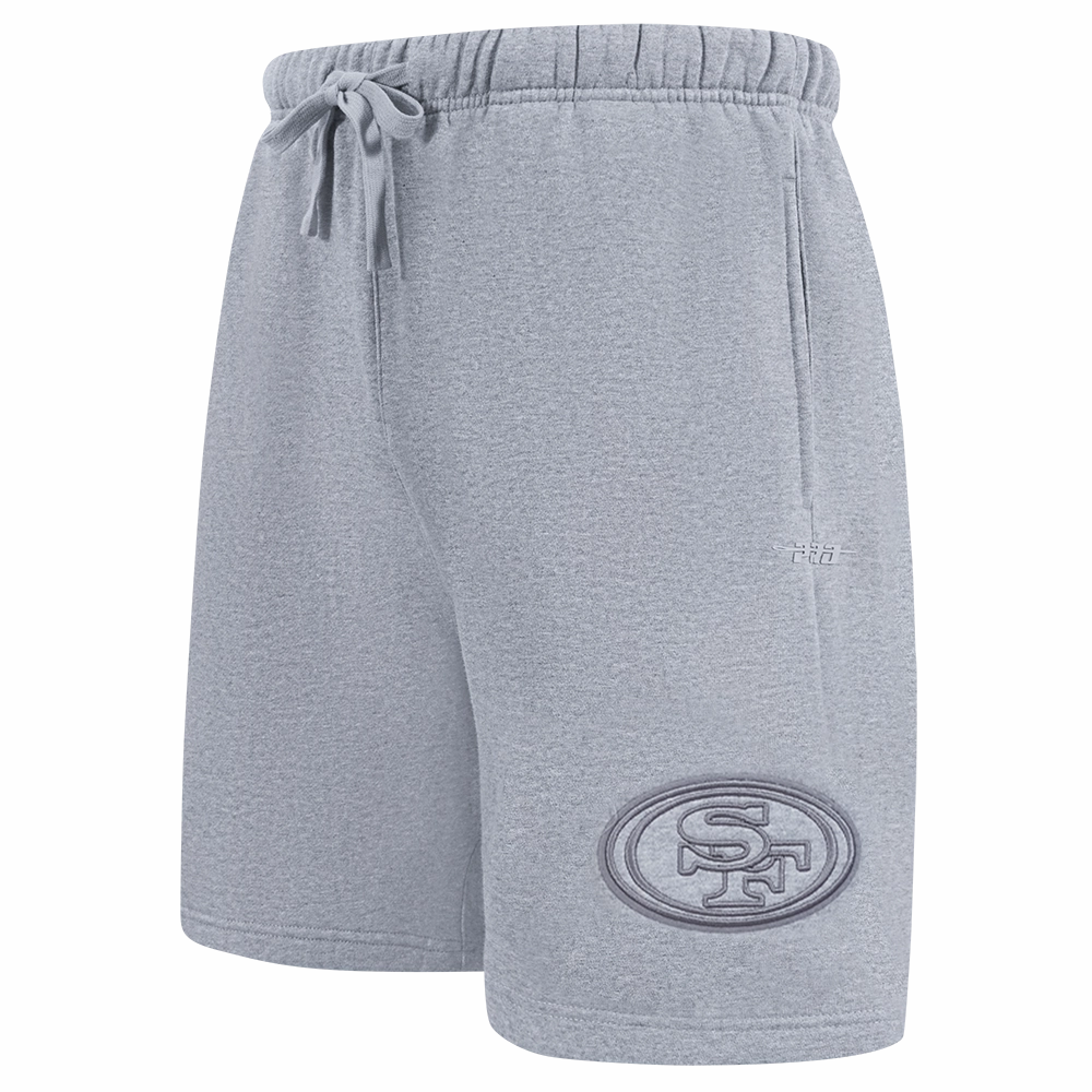 NFL SAN FRANCISCO 49ERS NEUTRAL MEN'S SHORT (DARK HEATHER GRAY)