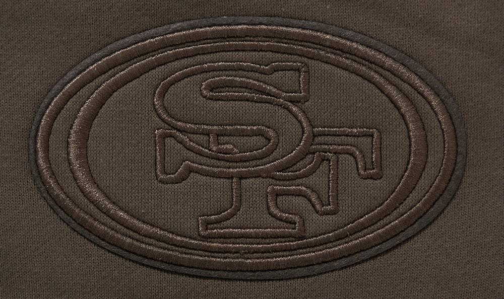 NFL SAN FRANCISCO 49ERS NEUTRAL MEN'S SHORT (DARK TAUPE)