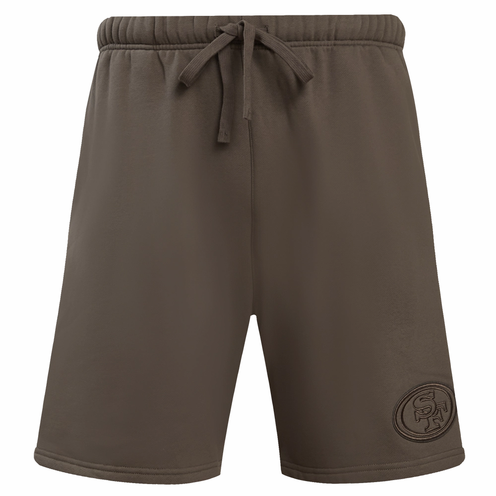NFL SAN FRANCISCO 49ERS NEUTRAL MEN'S SHORT (DARK TAUPE)